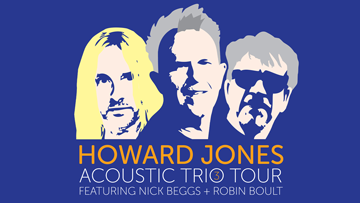 Howard Jones Accoustic Trio Tour
